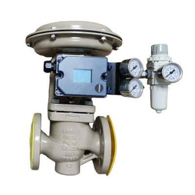 Pressure Control Valves 3241 Ball Valve with 3730 Positioner and Samson 3277 Actuator 4708 Regulator for Whole Valve Control - Casting / Medium Pressure / 1/2 in