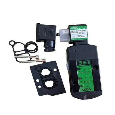 Original Brand ASCO NAMUR 24VDC 3/2 - 5/2 NC SCG551A001MS Pneumatic Solenoid Valve