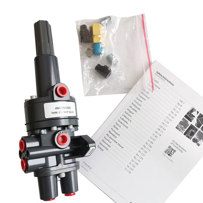 Emerson Fisher Original Type 377 Trip Valve for Standard Electrical Equipment Made of Aluminum and Plastic