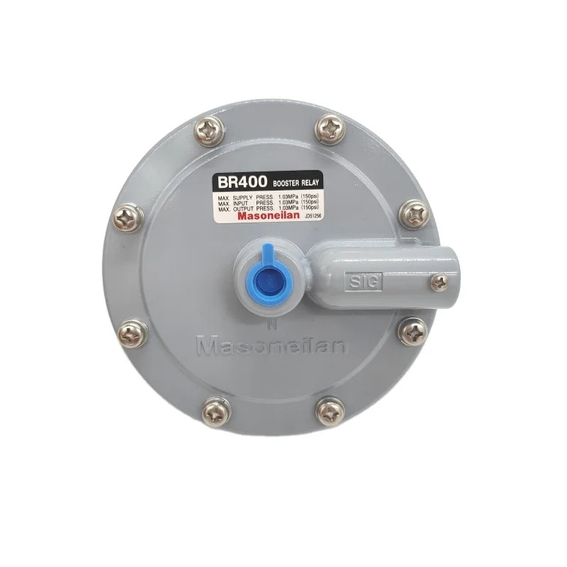 Factory Price High Capacity Volume Booster Relays BR200 Masoneilan Booster Relay BR400 stock - Casting / Medium Pressure / 1/4 in