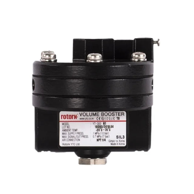 Original YTC YT-300N1 Aluminum Electrical Equipment Volume Booster Air Source Signal for YT-300/305/310/315/320/325 Series Valve