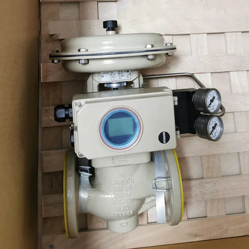Pressure Control Valves  3241 Ball Valve with 3730 Positioner and Samson 3372 Actuator 4708 Regulator for Whole Valve Control