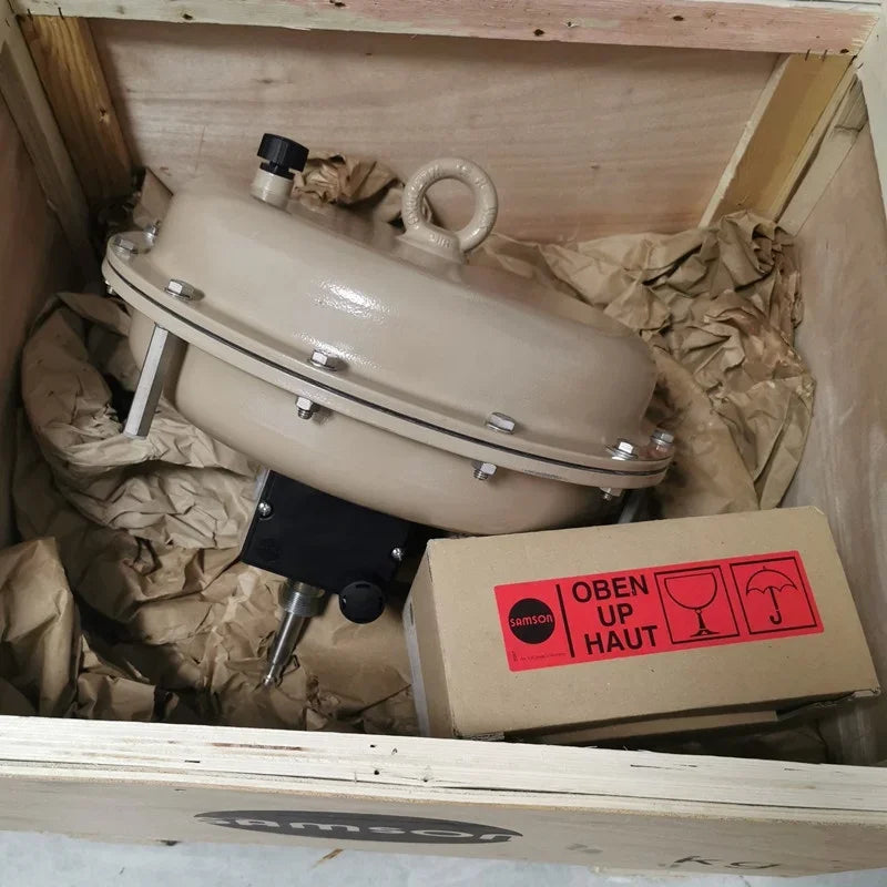 Pressure Control Valves  3241 Ball Valve with 3730 Positioner and Samson 3372 Actuator 4708 Regulator for Whole Valve Control