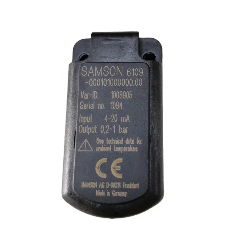 Samson 4763 Valve Positioner IP 6109-1001010 Spot Sale 6109-0001010 4763-01200121 4763-01300321 4763-11300311 - Casting / Medium Pressure / 1/4 in