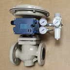 Pressure Control Valves  3241 Ball Valve with 3730 Positioner and Samson 3372 Actuator 4708 Regulator for Whole Valve Control