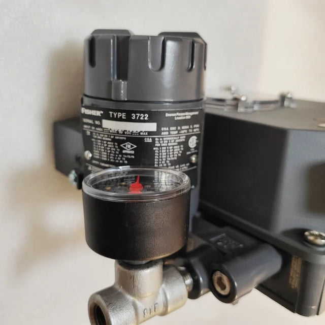 Fisher Mechanical Valve Positioner 3720 Pneumatic Water Control OEM Electrical Converter