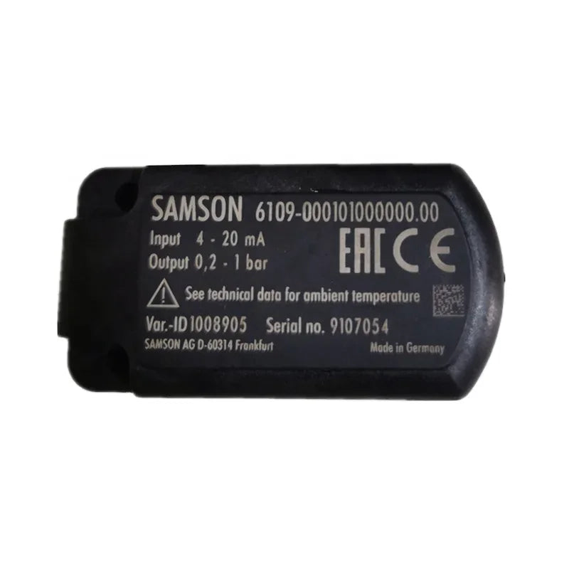 Samson 4763 Valve Positioner IP 6109-0001010 Spot Sale 6109-1001010 6109-1010 6109-0101 - Casting / Medium Pressure / 1/4 in