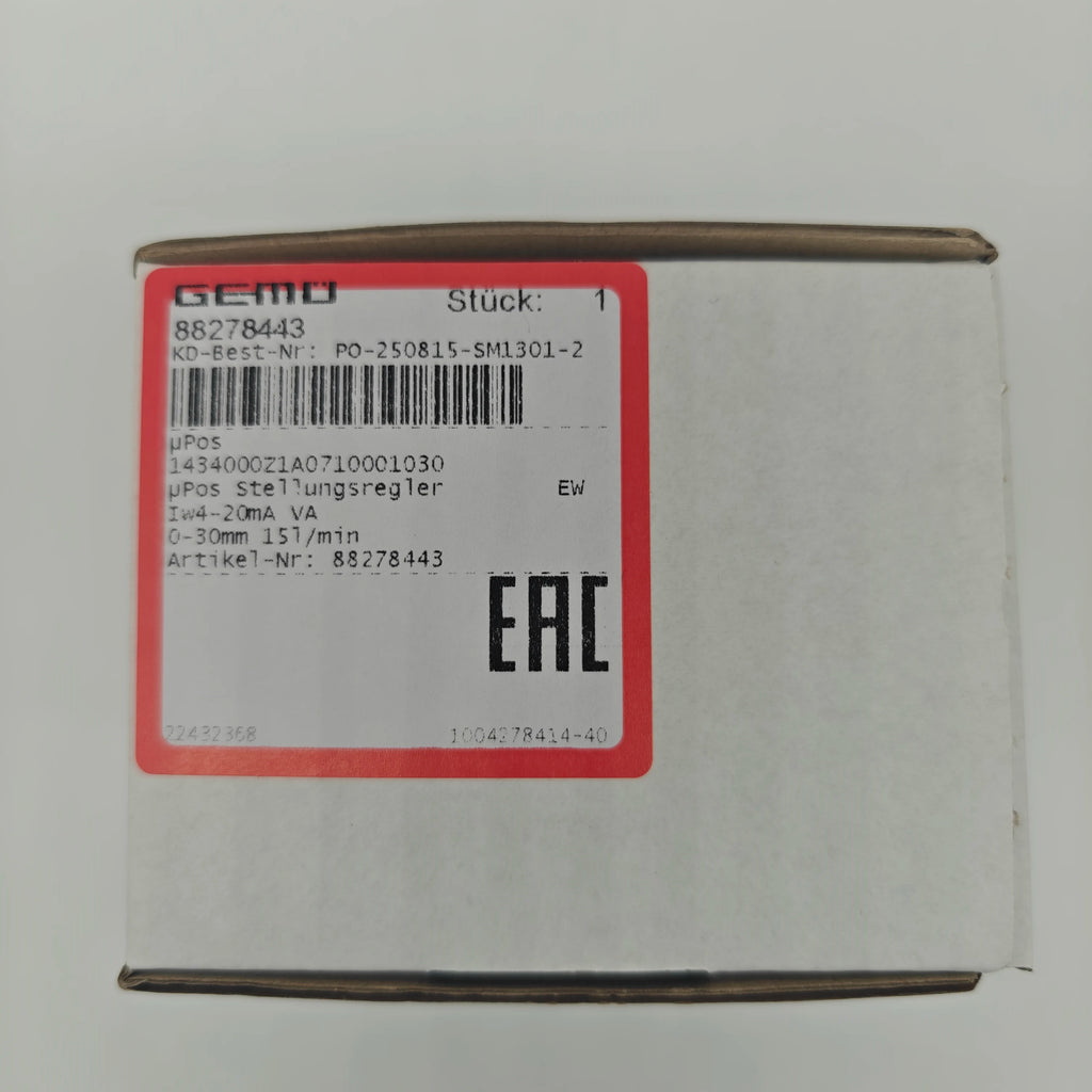 Valve Positioner 1434000Z1A0710001030 Brand new and original