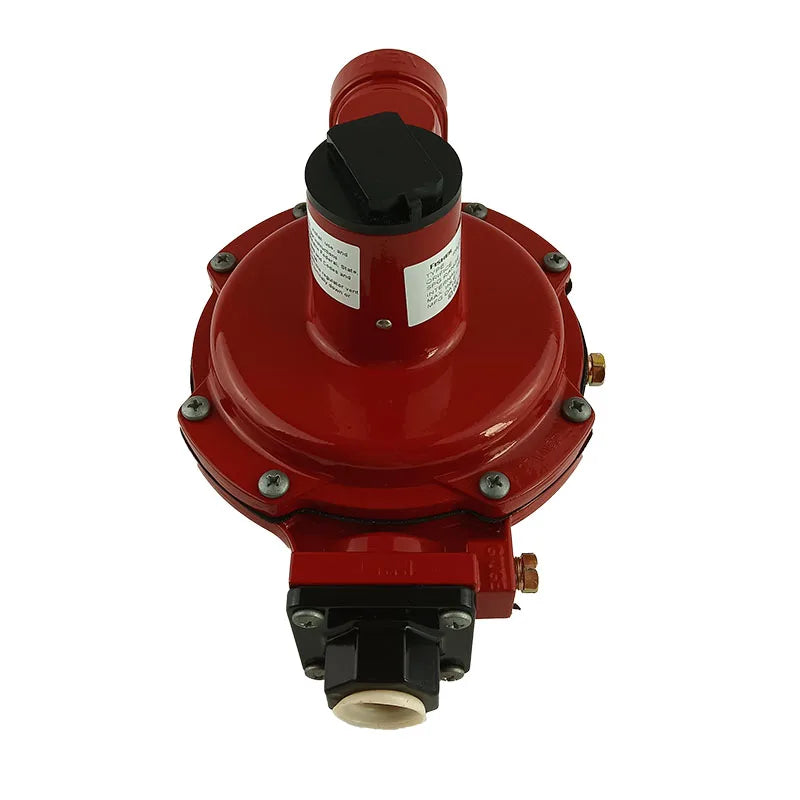 Fisher R622 Pressure Regulator Valve for LPG Gas, 1/2" FNPT, Secondary High-Precision Valve with Relief Device