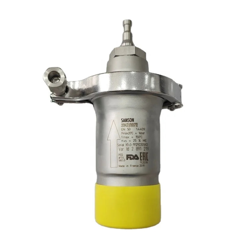 SAMSON Is Equipped with the 3372 Sanitary Valve Body 3347 DN50 KV25% 1.4409 Samson 3347 - Casting / Low Pressure / 1/4 in
