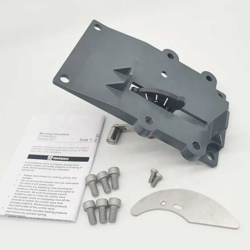 Fisher Positioner DVC6200 DVC2000 Mounting KIT Fan Bracket Angle Travel Bracket MTG 657/667 ARRAY ARCED