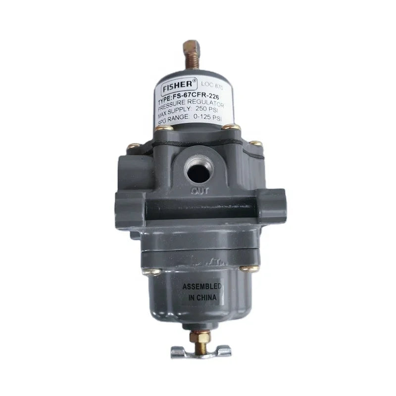 Pressure Reducing Valve Fisher 67CFR-226 Pressure Regulating Valve Mounted on the Valve 67CFR-237 167DA 67CFR-600 67CFR-239 - Casting / control