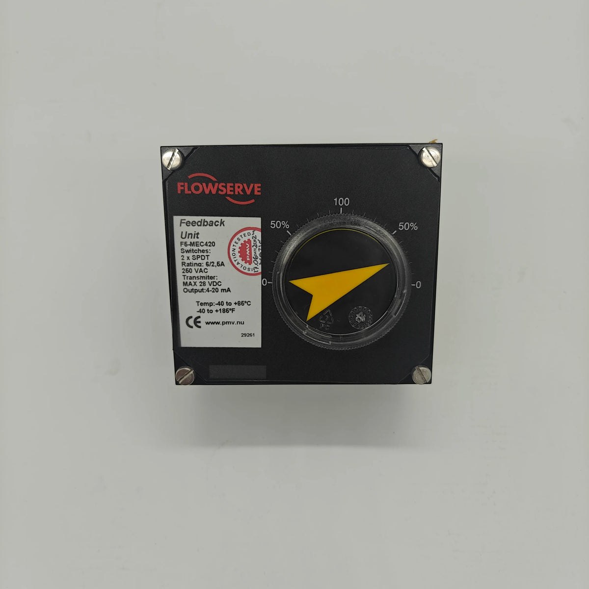 FLOWSERVE PMV F5ISGU-MEG420-23-FS9DA-Z Valve Positor Feedback Unit  New Original Stock F5-MEC420