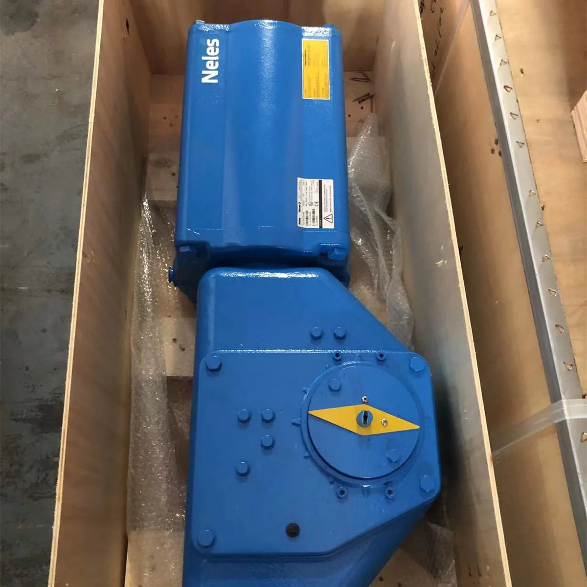 Neles/Valmet B1CU   Series Actuator Cylinder, New Original Factory Direct Sales - Cast Iron / VALVE PARTS