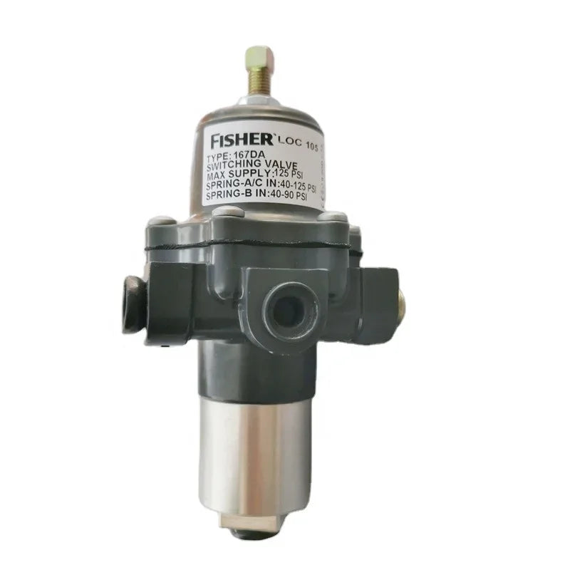Pressure Reducing Valve Fisher 167DA Pressure Regulating Valve Mounted on the Valve 67CFR-237 67CFR-239 67CFR-600 67CFR-226 - Casting / control